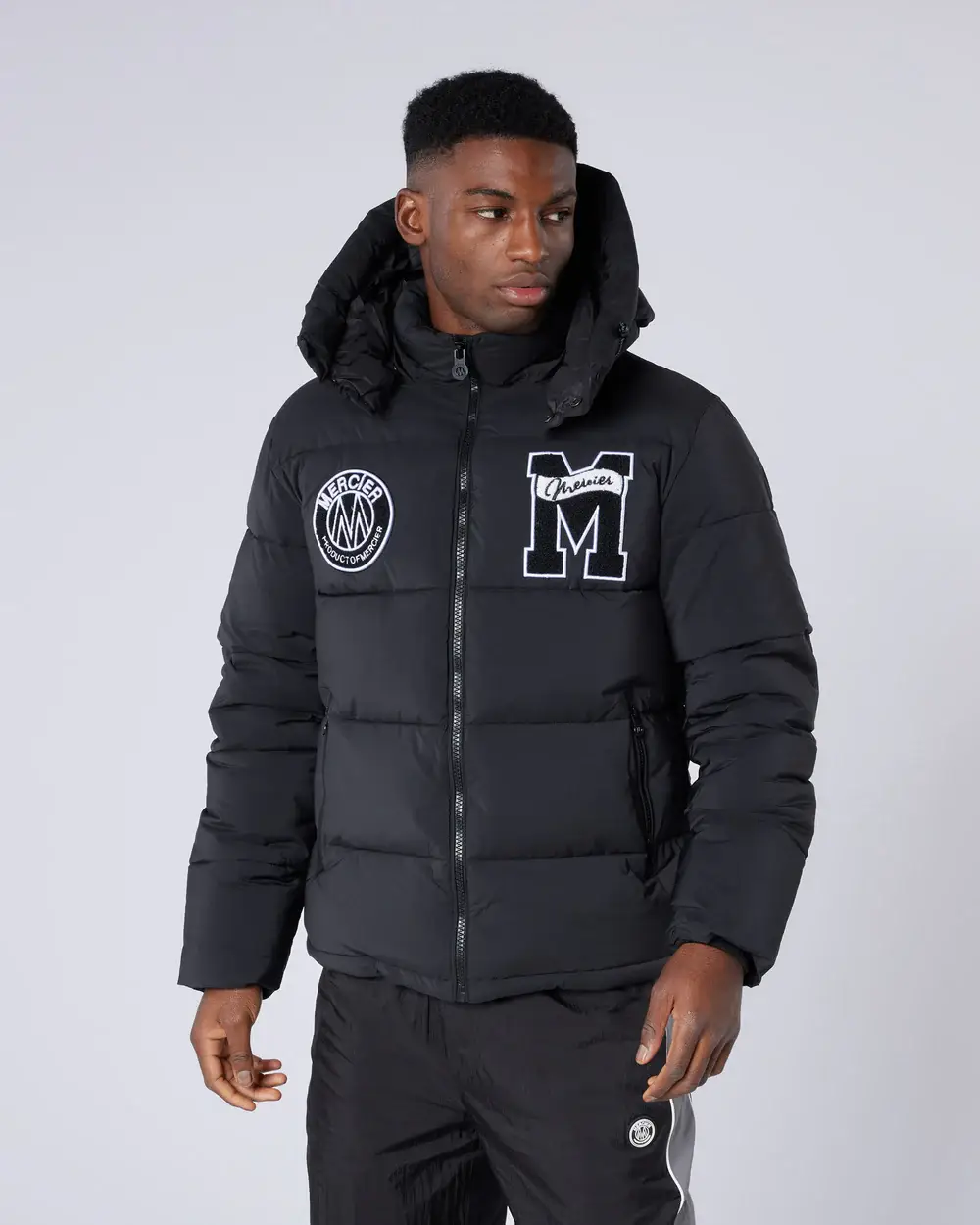 Academy Puffer Jacket Black Academy Puffer Jacket Black