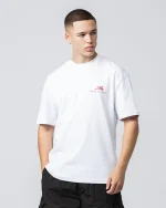 Paper Vision Tshirt White Red (1)