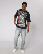 Relaxed Mercier Tour Tshirt Black (1)