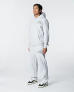 Runway Full Zip Hoodie Grey Marl (4)