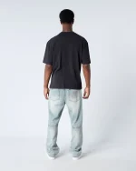 Washed First Place Tshirt Black (2)