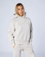 Womens City Dreams Hoodie Cream (4)
