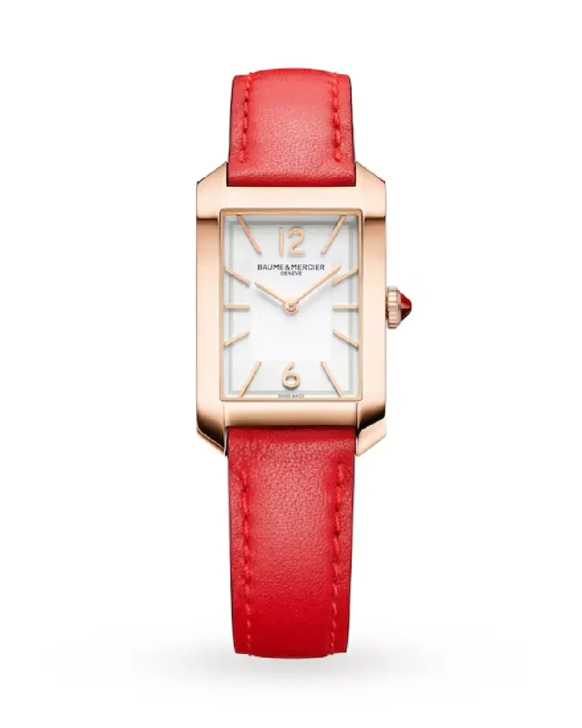 Hampton Ladies Red Watch 35 x 22mm